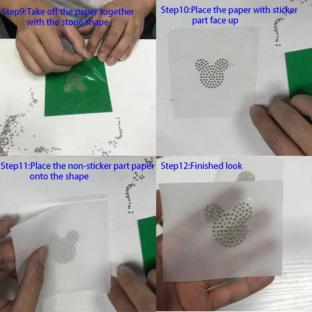 

Skull Body Skeleton Halloween Hotfix Rhinestone heat press transfer motif sticker stencil paper card board templet mold