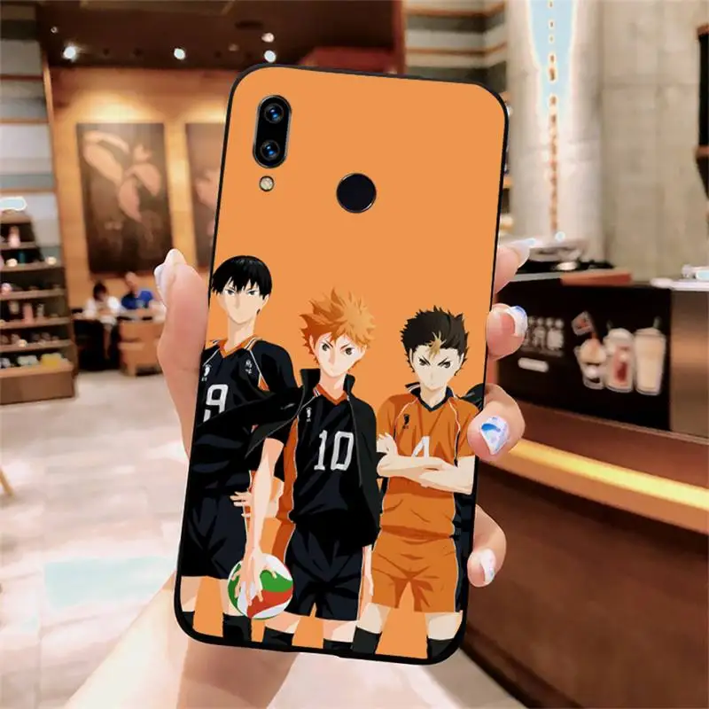 

Haikyuu volleyball Japan anime coque cover funda Phone Case For Xiaomi Redmi note 7 8 9 t k30 max3 9 s 10 pro lite