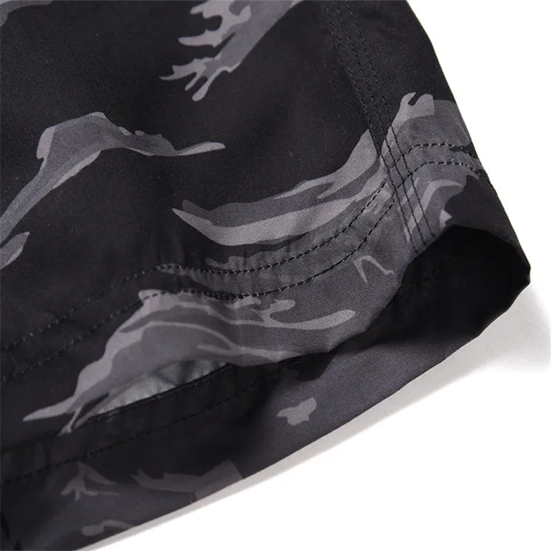 

Plus Size Swim Shorts Men Beach Pants Quick Dry Summer Board Bathing Surf Swimwear Beach Short Running Trunks Bermuda Beachwear