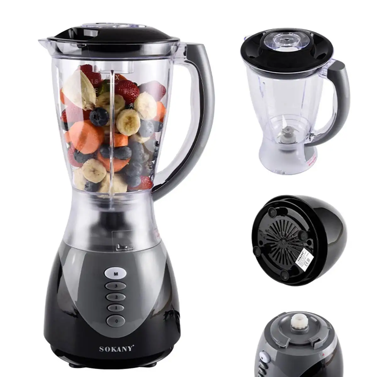 

Блендер, 600 Вт, 220 В, 4 скорости и лезвия