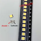 500 шт., оригинальные светодиодные подсветильник Ки для ЖК-телевизора, 1 Вт, 3 в, 3528, 2835 мА