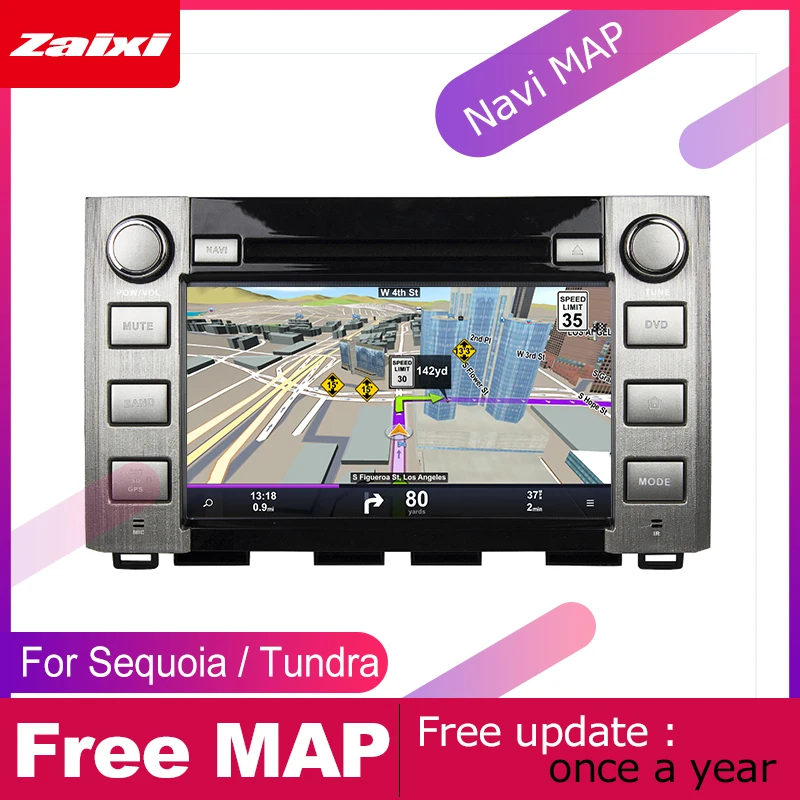 Android автомобильный dvd gps мультимедийный плеер для Toyota Sequoia Tundra 2014 2015 2016 навигация