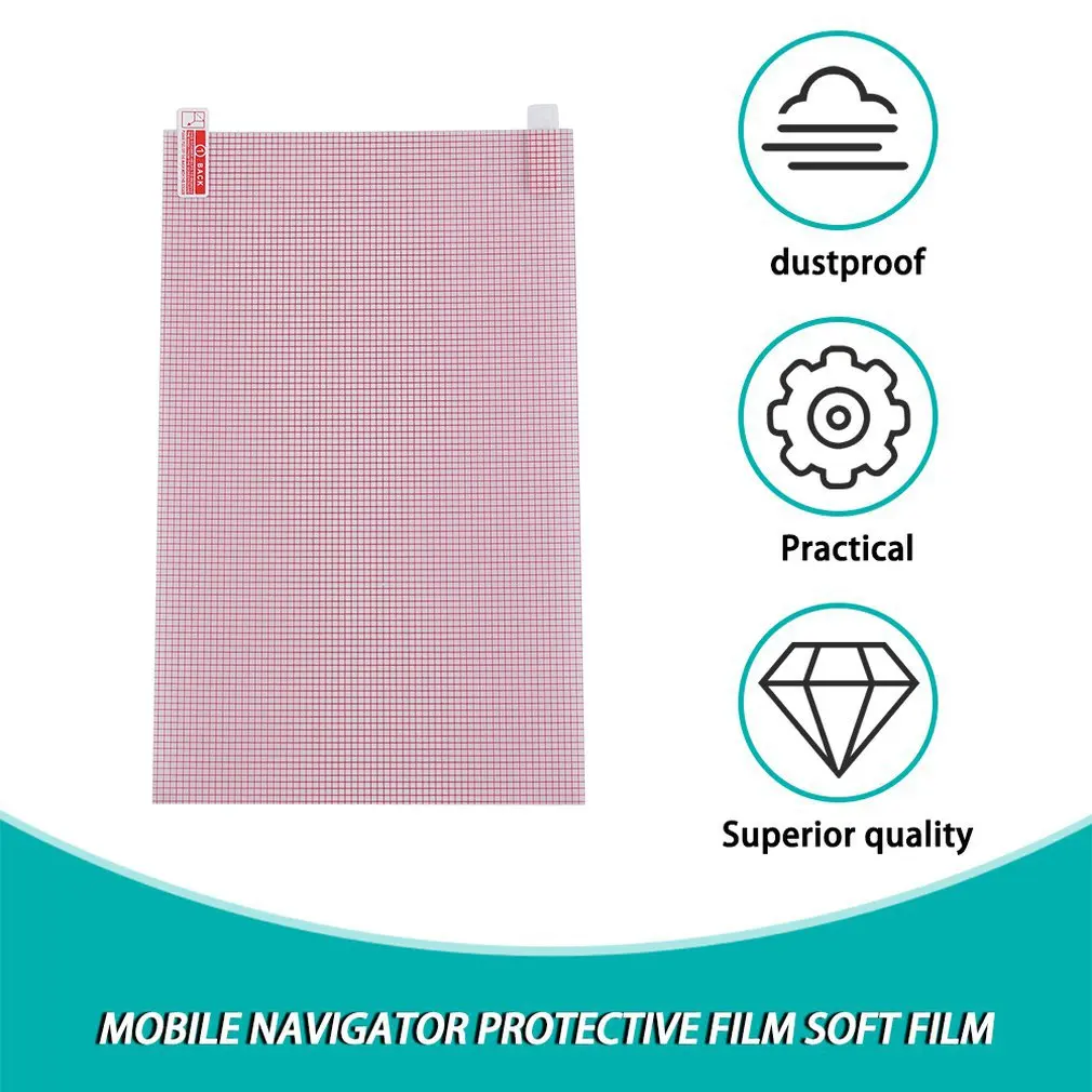 5/6/7/8/9/10'' Inch Universal HD Clear/Anti-Glare Matte LCD Screen Protector Protective Grid films for Phone Tablet GPS MID |