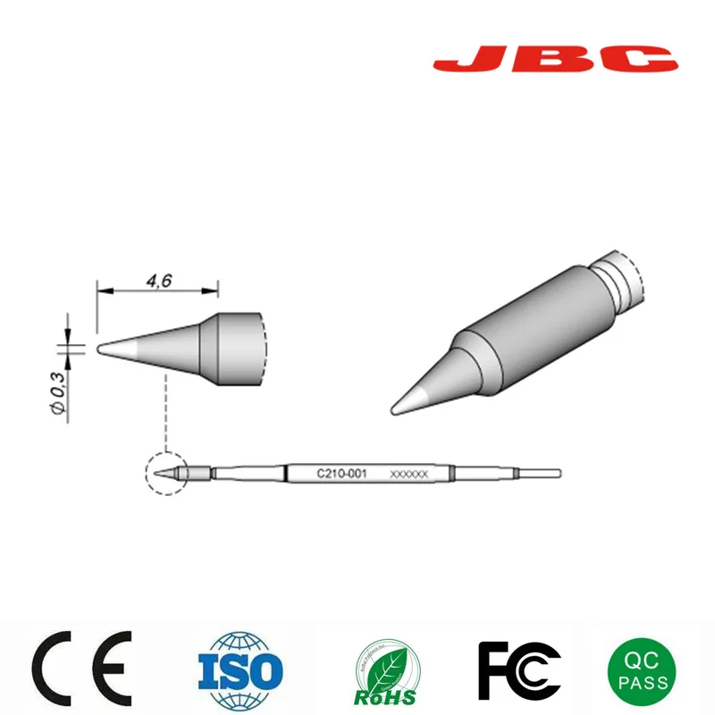 Soldering Iron Tips Specialized Replaceable Adapter For JBC T210-A Handle C210 Series C210-020 C210-018 C210-002 C210013 C210009
