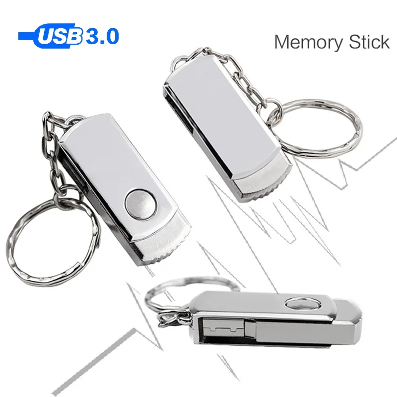 Большая рекламная акция USB 3 0 8 ГБ 16 32 64 128 256 водонепроницаемый металлический флеш