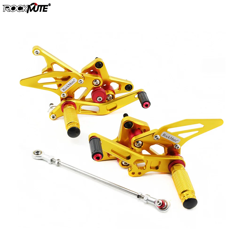 

Motorcycle Full CNC Aluminum Adjustable Rearsets For SUZUKI GSX-R1300 GSX1300R HAYABUSA 2008-2018 Rear Sets Foot Pegs