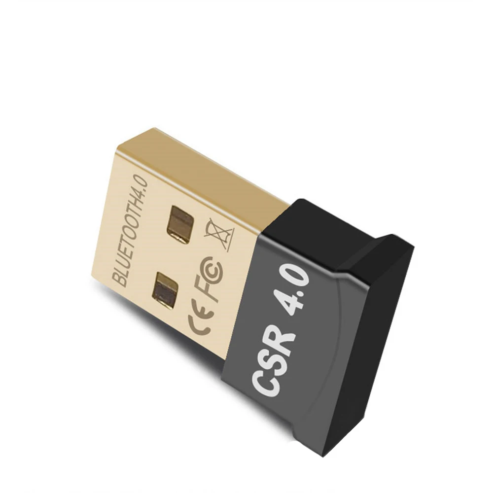 Беспроводной мини USB Bluetooth адаптер CSR V4.0 двухрежимный аудио приемник для