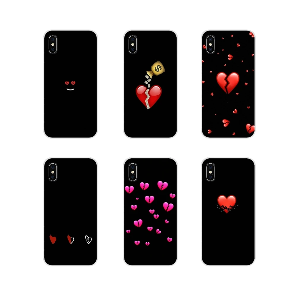 Аксессуары для телефона Чехлы разбитое сердце Samsung A10 A30 A40 A50 A60 A70 M30 Galaxy Note на
