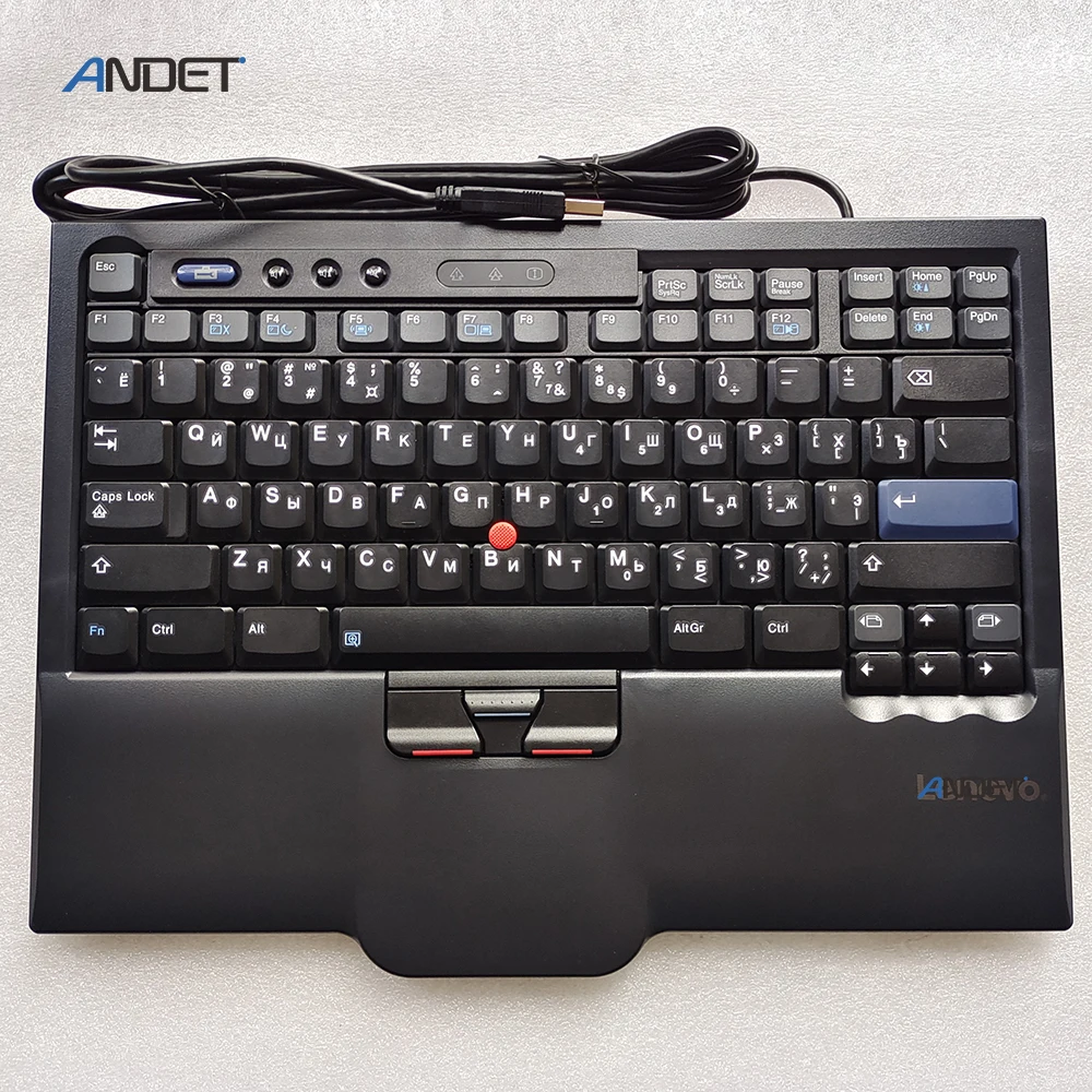 

New Original RU Keyboard for Lenovo ThinkPad 8845CR SK-8845 SK-8845CR UltraNav Russian USB Keyboard &Trackpoint