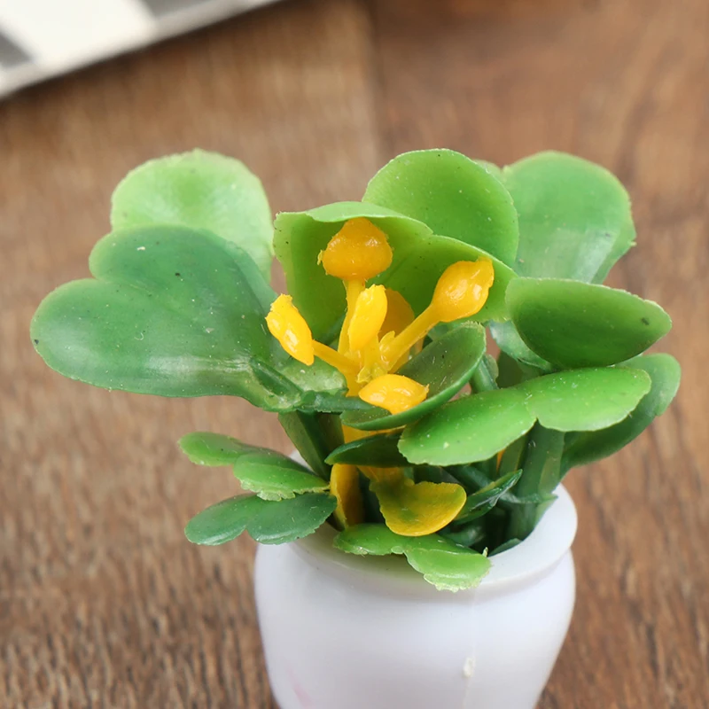 

Миниатюрный зеленый горшок для кукольного домика 1:12, 5 шт., мебель, аксессуары для домашнего декора, игрушки «сделай сам» для маленьких детей