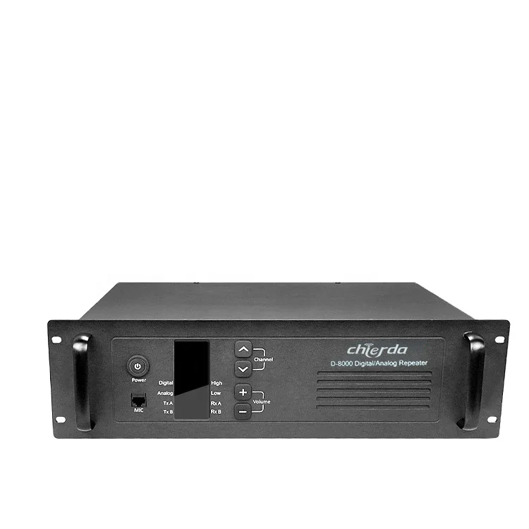 

Двухдиапазонный DMR-ретранслятор Chierda D8000, 25 Вт/50 Вт, vhf/uhf, дальность 80 км, для рации, 100 км