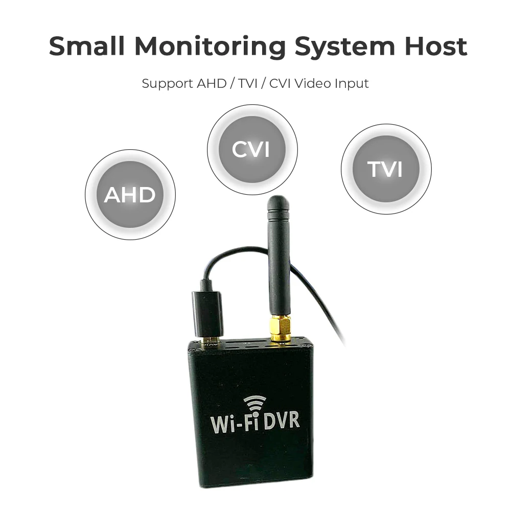 Комплект мини-видеорегистратора 1080P Wi-Fi Onvif AHD P2P 128 ГБ слот для TF-карты |