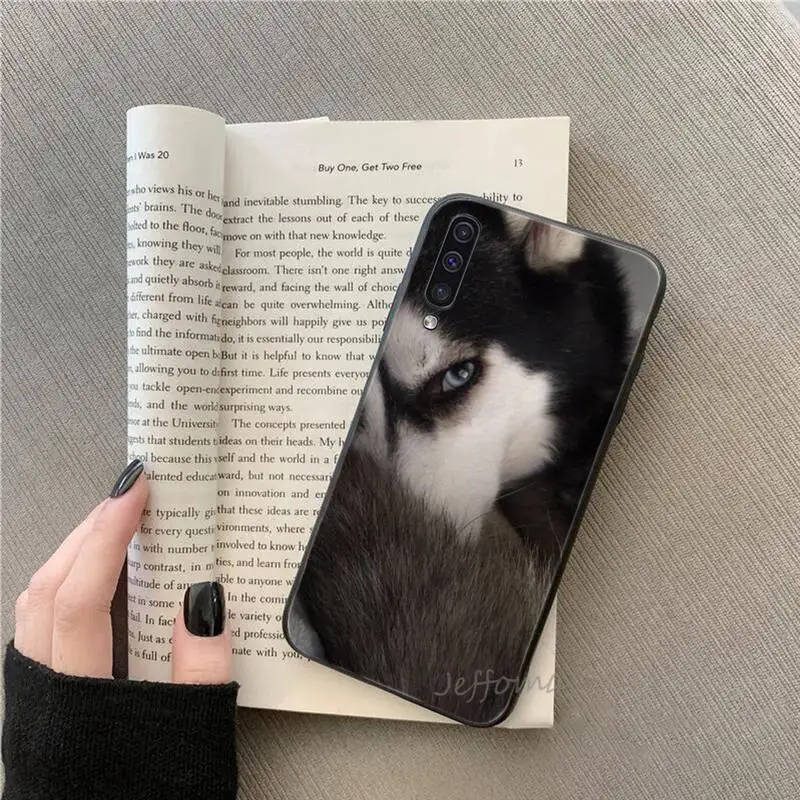 

Cute Husky dog CUTE PET ANIMAL Phone Case For Samsung galaxy S 7 8 9 10 20 edge A 6 10 20 30 50 51 70 note 10 plus Shell Funda