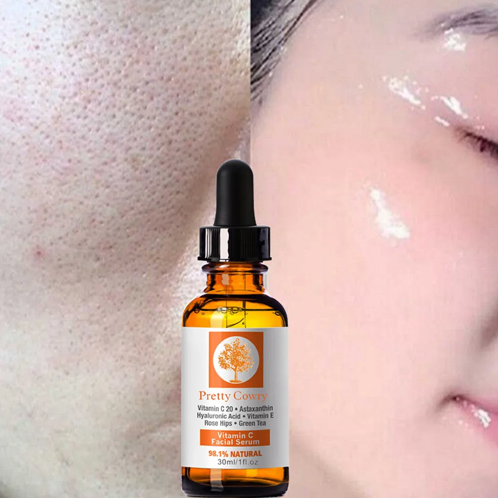 Сыворотка для лица Pretty Cowry с витамином С сыворотка гиалуроновой кислотой и ухода