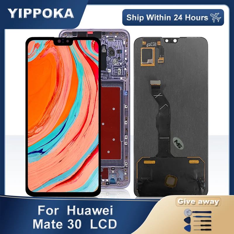 Pantalla LCD Original de 6,62 pulgadas para m&oacute;vil, montaje de digitalizador, pieza de repuesto para Huawei Mate 30, TAS-L29 de TAS-AL00-0