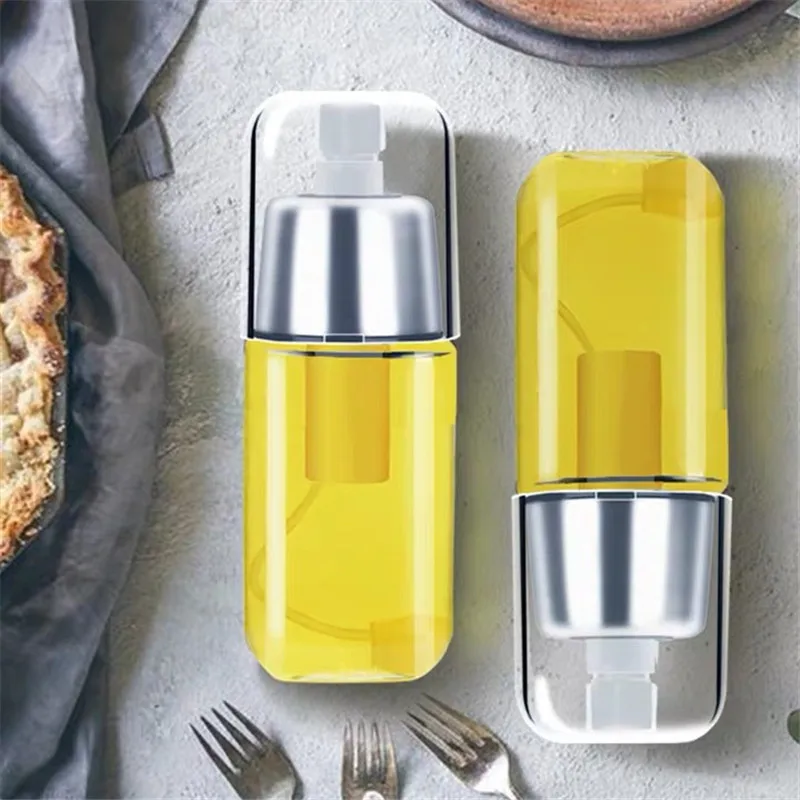 Простая распылитель оливкового масла для барбекю соуса прозрачная стеклянная