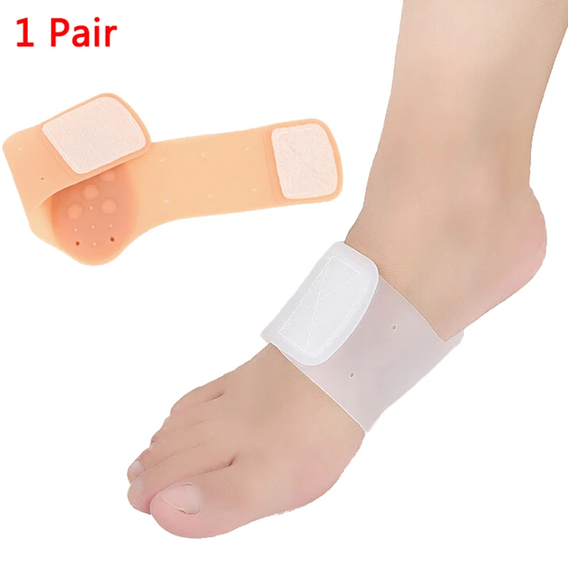

1Pair Plantar Fasciitis Therapy Wrap Heel Arch Support Orthotic Insole Cushion Fast Heel Pain Relief Pain Relief Sleeve