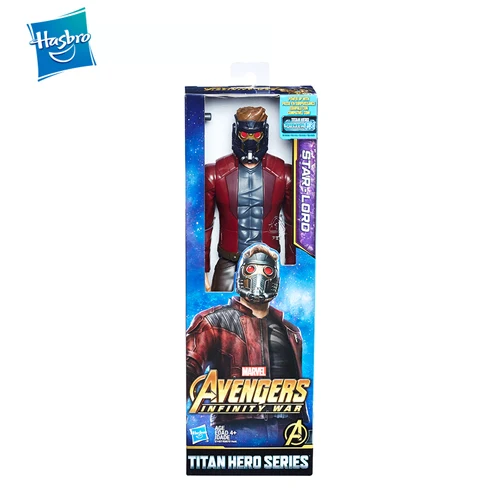 STARLORD Hasbro Marvel Мстители Бесконечность войны Starforce супер герой 1" эндшпиль Титан герой серии человек паук Железный человек енот Доктор Стрэндж - Цвет: STARLORD