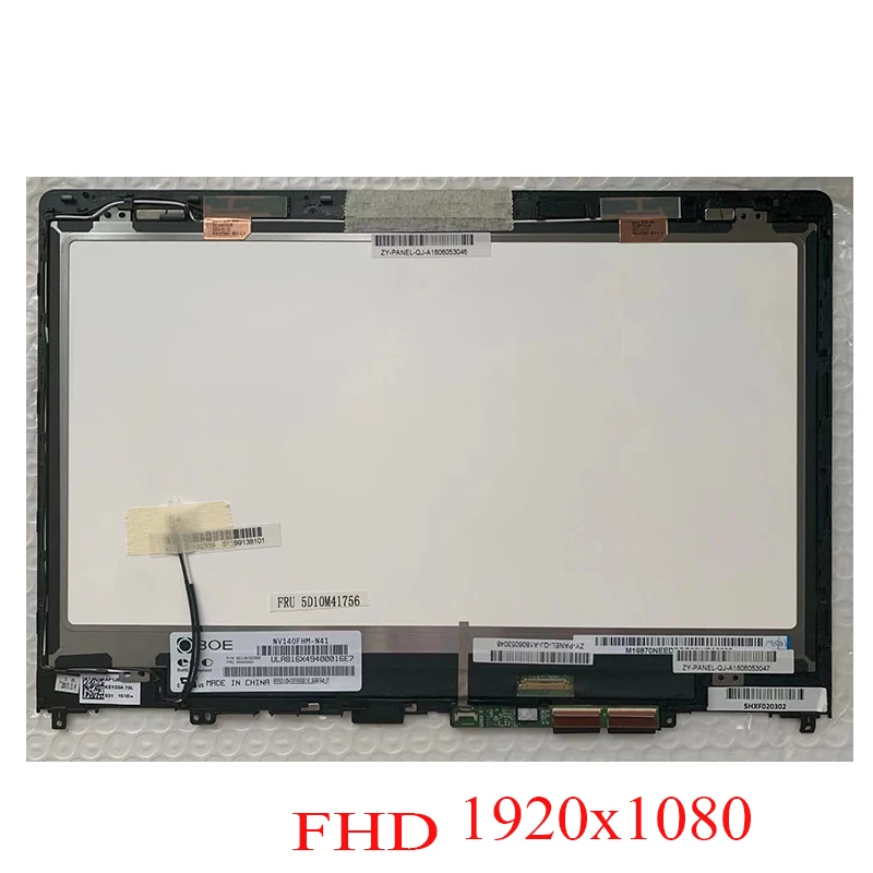 14 &quotсенсорный экран Замена ЖК в сборе для Lenovo Flex 4 1470 1480 + рамка|14 touch screen|lenovo flex