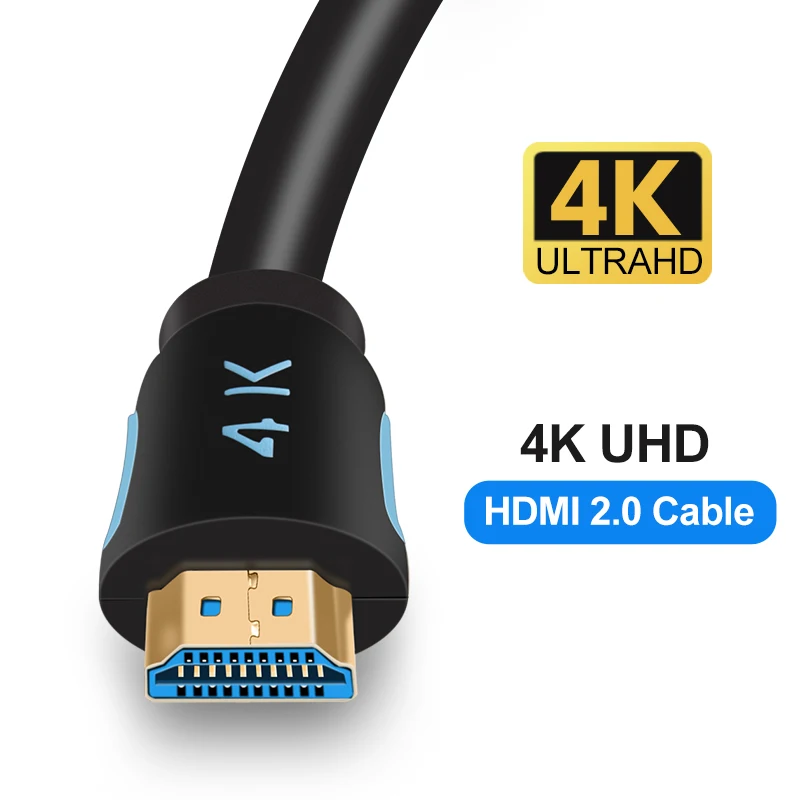 

Anmck HDMI Cable 4k 2.0 HDMI to HDMI 3m 5m 10m 15m Support ARC 3D HDR 4K 60Hz Ultra HD for Splitter Switch PS4 TV Box Projector