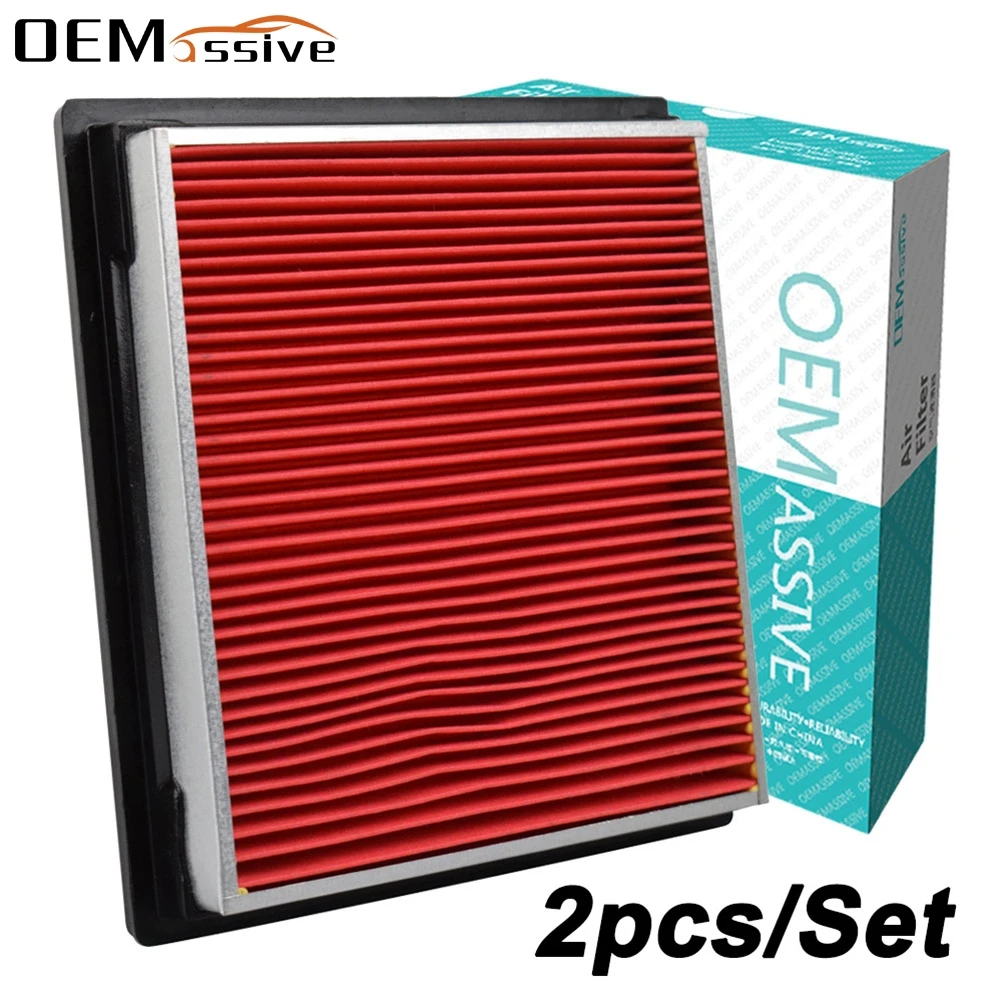 

16546-JK20A 2x Car Parts Engine Air Filter Intake For NISSAN INFINITI EX35 EX37 G25 G35 G37 Q40 Q60 QX50 350Z 370Z 3.5L 3.7L V6