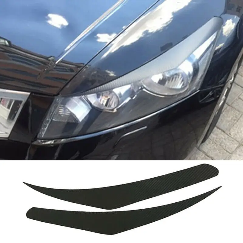 Передняя фара лампа наклейка для бровей украшение Honda Accord 8th 2008 2009 2010 2011 детской