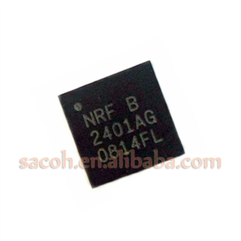 

5 шт./лот, новый оригинальный NRF2401AG NRF2401A NRF2401 или NRF2402G NRF2402, семейный одиночный чип, трансивер 2,4 ГГц