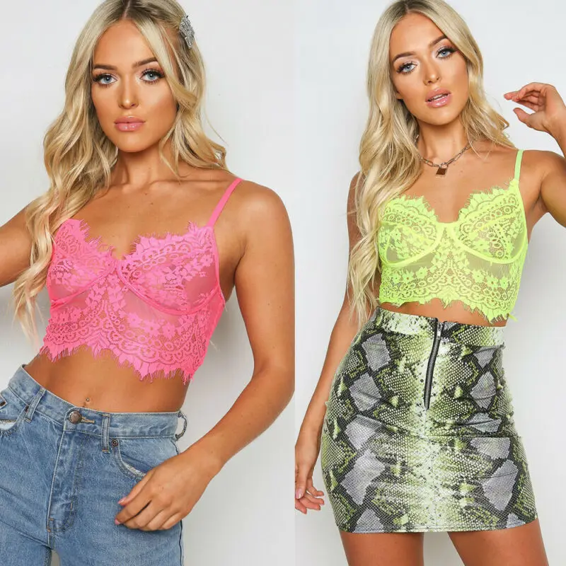 Сексуальное женское нижнее белье Babydoll кружевной жилет бюстгальтер без косточек