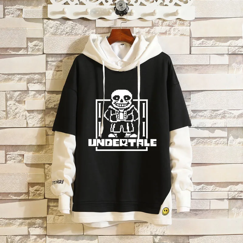 Аниме Undertale Sans свитшоты косплей костюм толстовки 3D классическая мужская женская