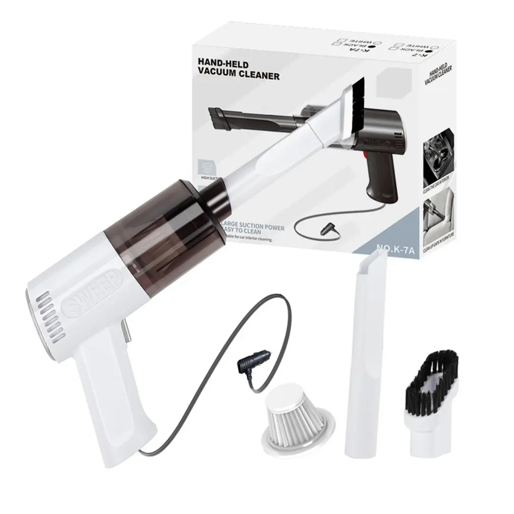 

9000PA Portable Car Vacuum Wireless Rechargeable Vacuum Cleaner Cordless Handheld Wet Dry Vacuum Car Cleaning Tool