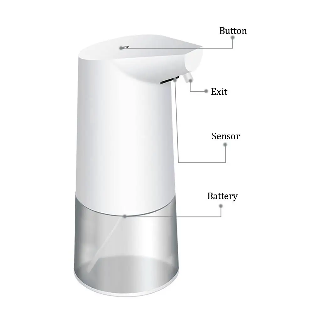 Автоматический портативный диспенсер для мыла с инфракрасным датчиком 250/400 мл |