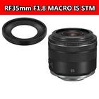 Бленда объектива W52 для Canon EOS R RP R5 R6 RF 35 мм f1,8 макрообъектив IS STM заменяет аксессуары для фотоаппаратов Canon