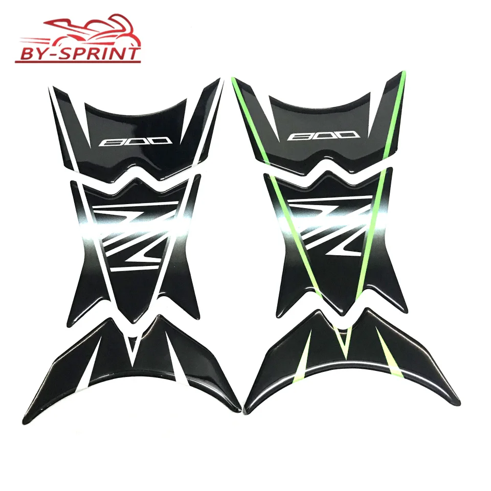 3D гоночный стикер чехол мотоцикл для Kawasaki Z800 z800 2013 2014 2015 2016 наклейки Танк Pad
