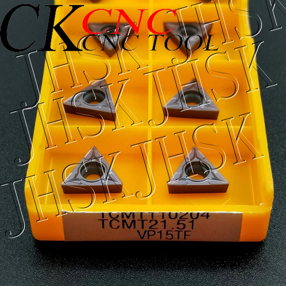 10 шт. TCMT110204 VP15TF твердосплавные вставки внутренний токарный инструмент TCMT 110204 с