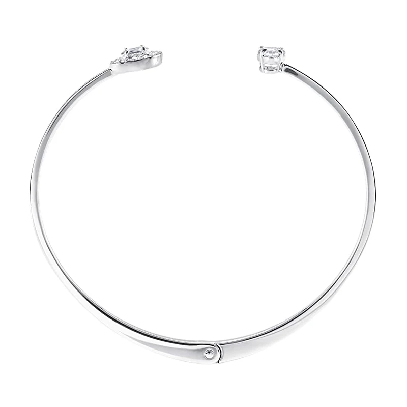 

2020 Fashion Jewelry SWA New ATTRACT Bracelet White Gold Elegant ATTRACT Danish Drop-shaped Crystal Female Romantic Gift