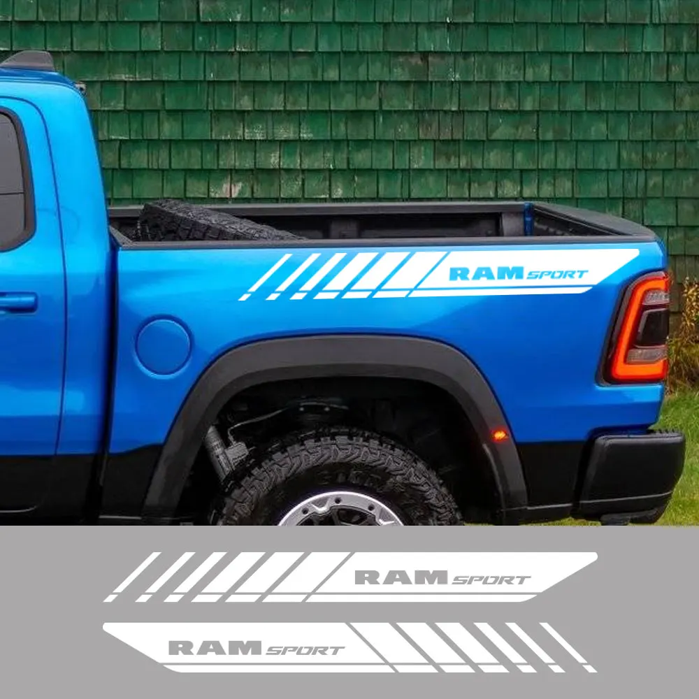 Автомобильные наклейки для Dodge RAM Sport пикапа заднего багажника боковые