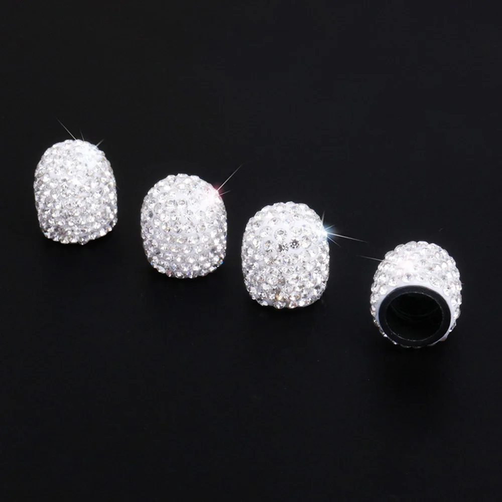 Автомобильные аксессуары сверкающие стразы шин Кепки авто крышки стержня