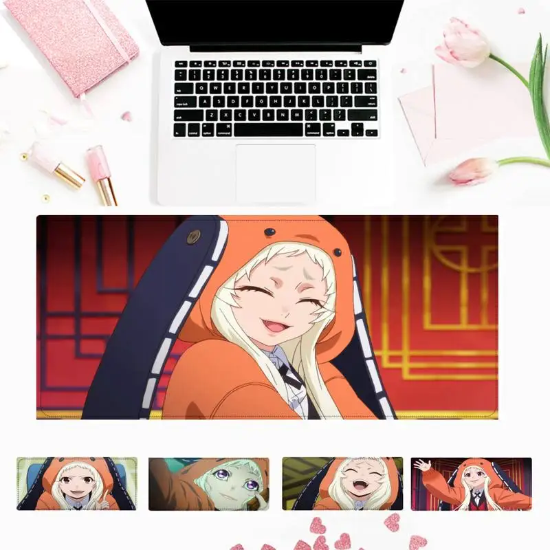 

Прямая поставка, игровой коврик для мыши Kakegurui Runa Yomozuki, игровой коврик для клавиатуры, Настольный коврик для мыши, игровые аксессуары для ...