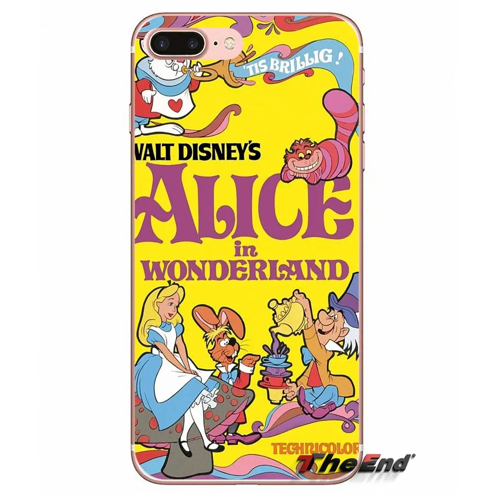 Для Samsung Galaxy J1 J2 J3 J5 J7 A3 A5 A7 2015 2016 2017 J530 J730 Fundas Coque принцессы Татуированная Алиса в