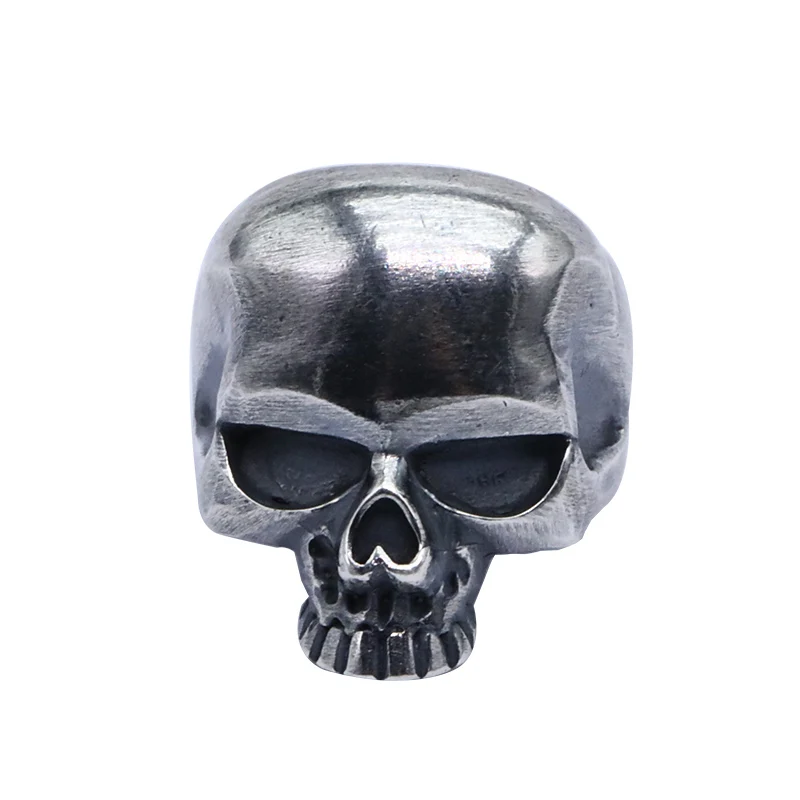 Крутые кольца из стерлингового серебра S925 для мужчин Трендовое гладкое кольцо