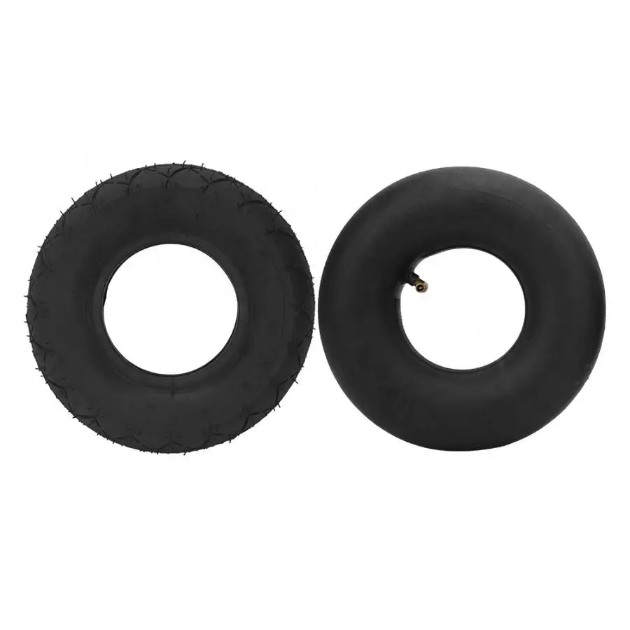 

200X50mm 8 Inch Black Rubber Durable Tire Inner Tyre Combination Accessory for Electric Scooter Inner Tyre Scooter Accessories