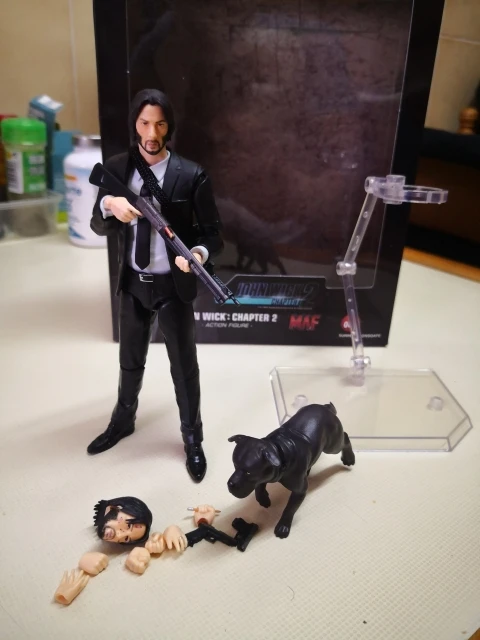 15 см новые Тип Mafex 085 Джон фитиль глава 2 фигурка из ПВХ Коллекционная модель