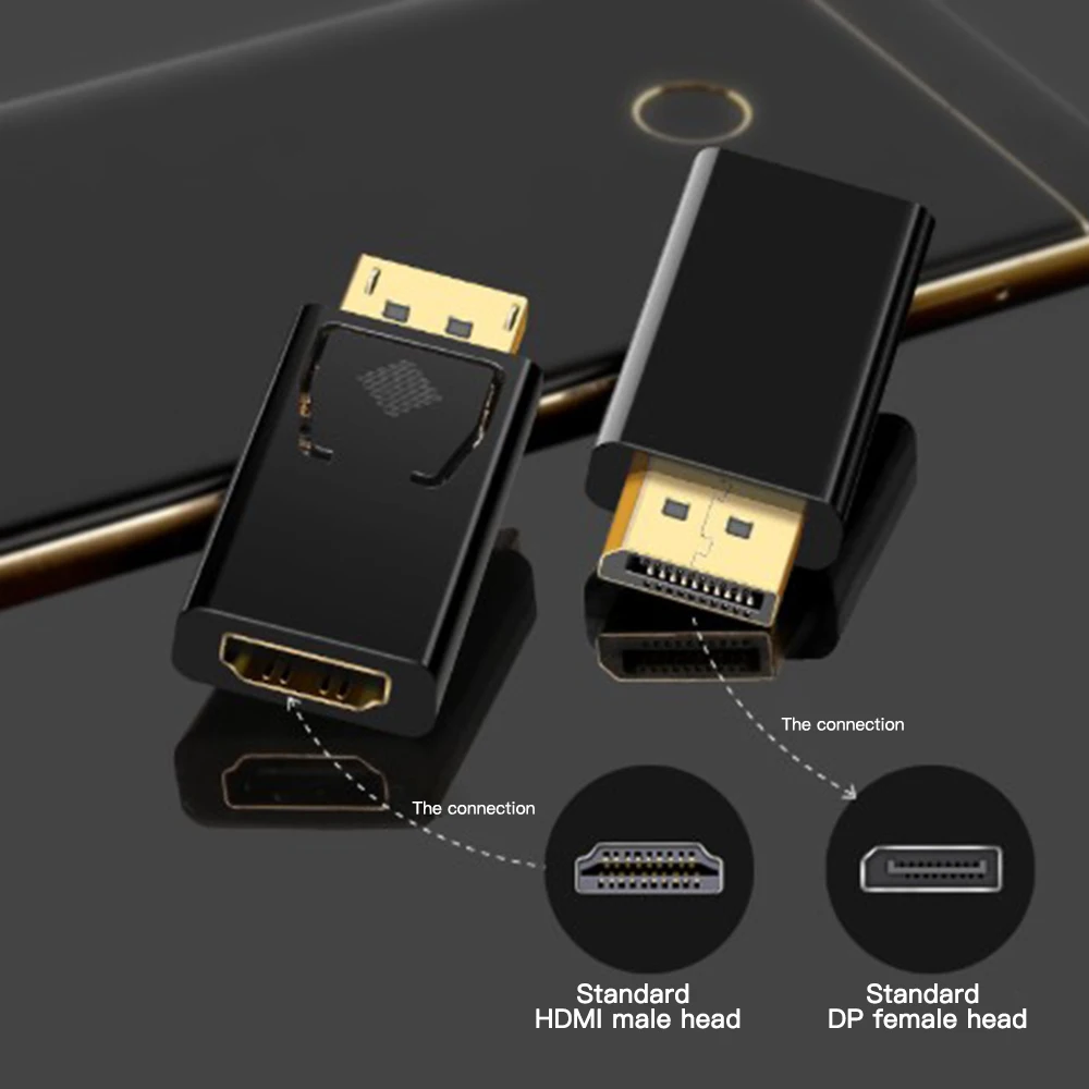 HD Adpter display port DP Male to HDMI кабель DP-hdmi адаптер видео порт шнур |