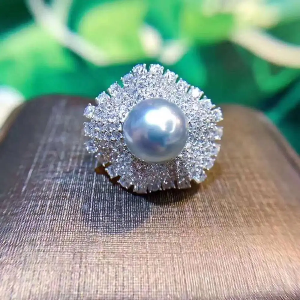 D208 Изящные Ювелирные изделия из стерлингового серебра 925 пробы кольца с