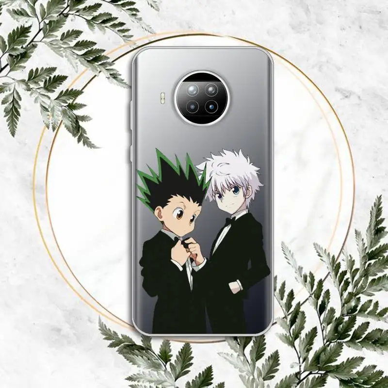 

Anime Hunter X hunter Phone Case Transparent for Huawei Xiaomi Redmi note 10 t 8 9 pro lite 11 P honor 8 10i 20 30 40 smart 2019