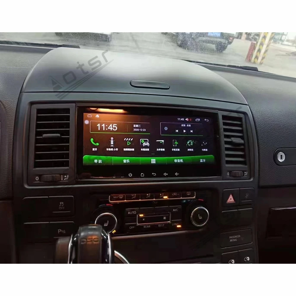 저렴한 폭스 바겐 투아렉 안드로이드 10 테슬라 자동차 라디오 무선 카플레이 GPS 네비게이션 DSP 자동차 멀티미디어 플레이어, 6 + 128GB