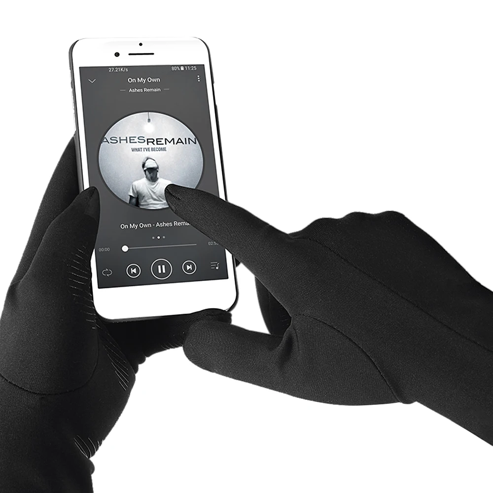 Мужские и женские лыжные перчатки для сенсорного экрана ветрозащитные