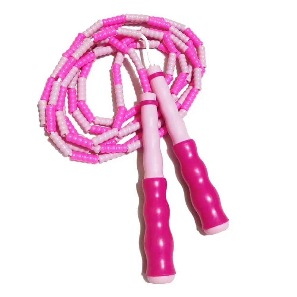 Синхронизированная бамбуковая Скакалка для взрослых и детей регулируемая