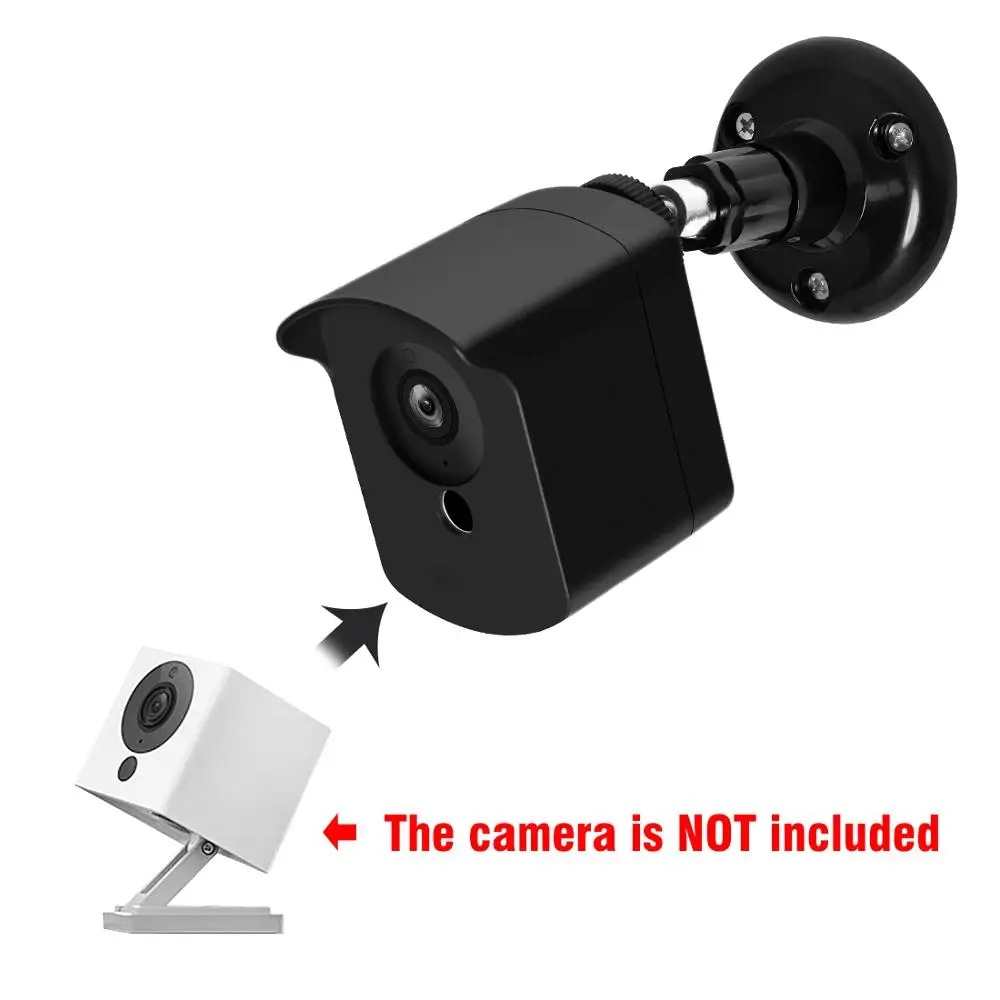 

Wyze Camera Wall Mount Bracket with Protective Cover Indoor Outdoor Use for Xiaomi CCTV Mijia Xiaofang Camera and Wyze Cam 1080p