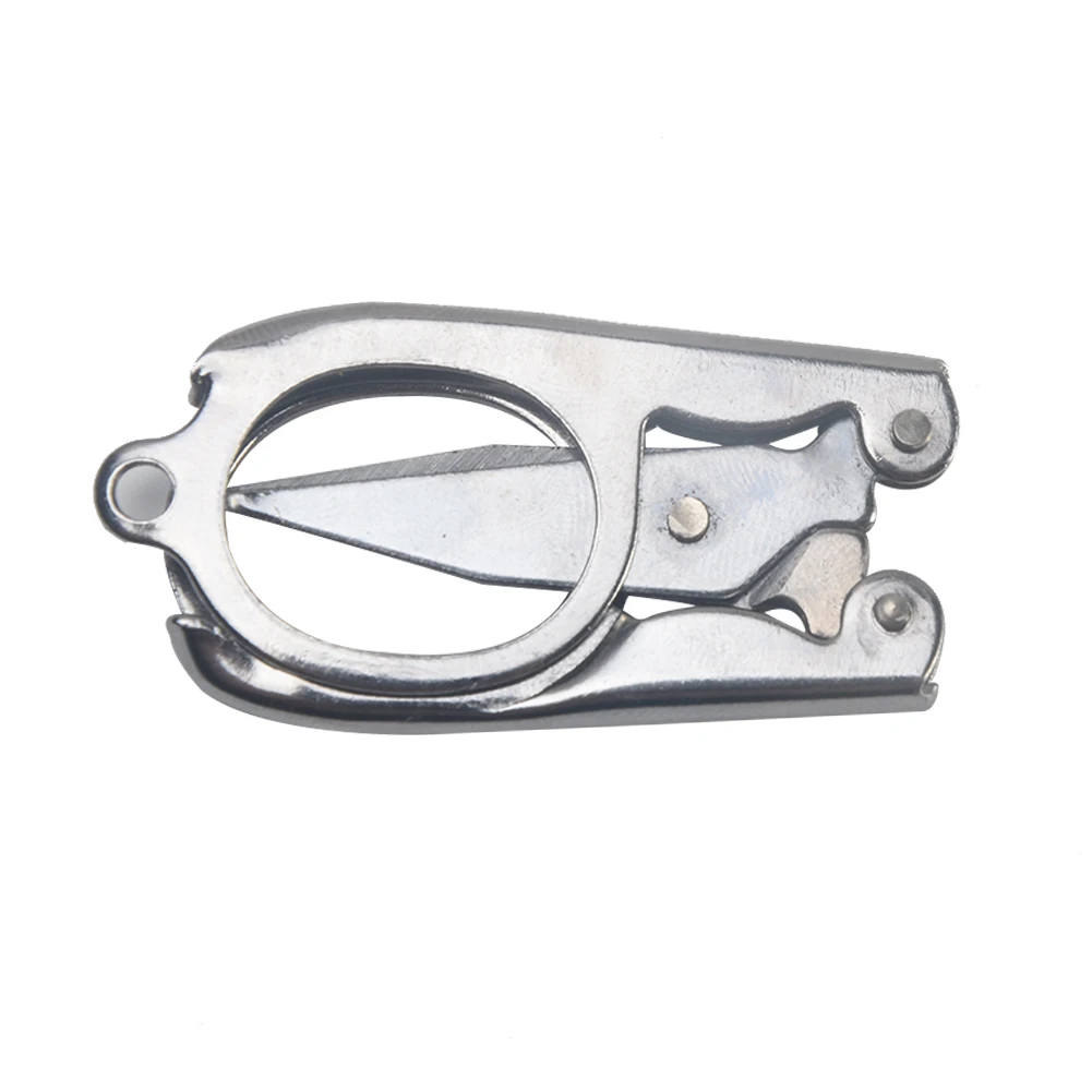 

Scissors Portable Folding Scissors Mini Folding Scissors Travel Scissors Color Silver